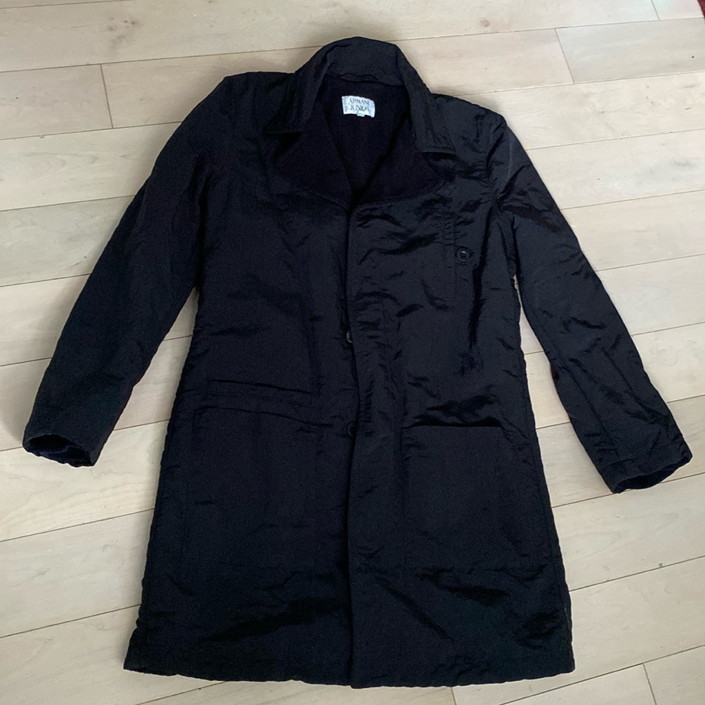 Armani Junior Boys Fleece Lined Coat